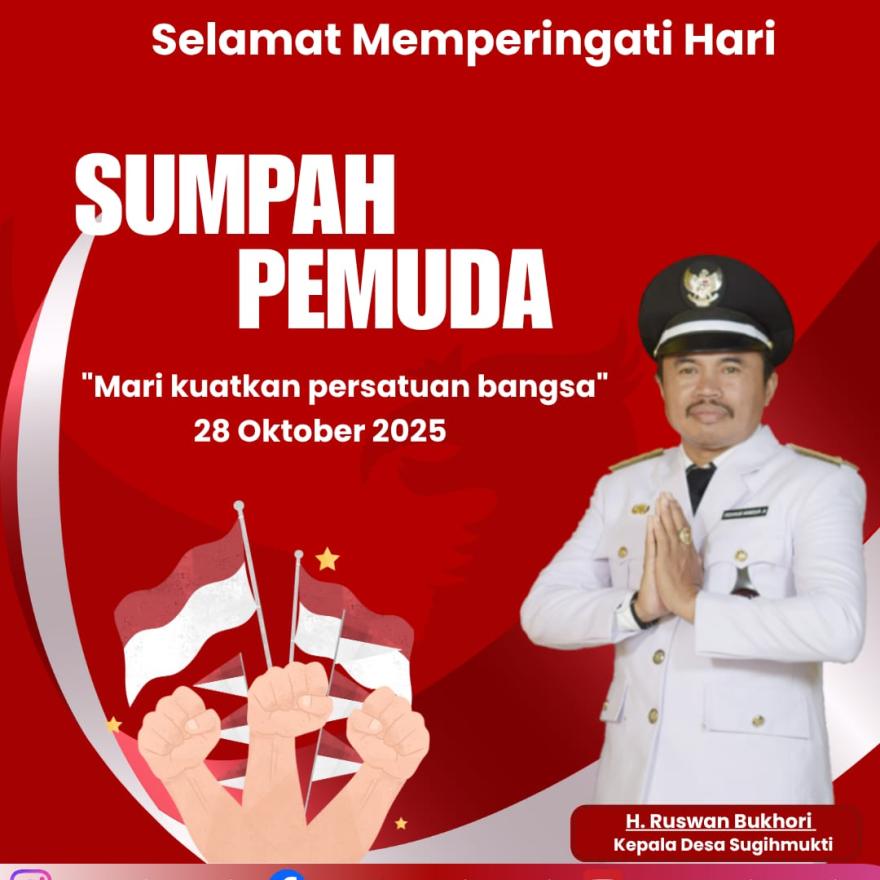 Selamat Memperingati Hari Sumpah Pemuda 